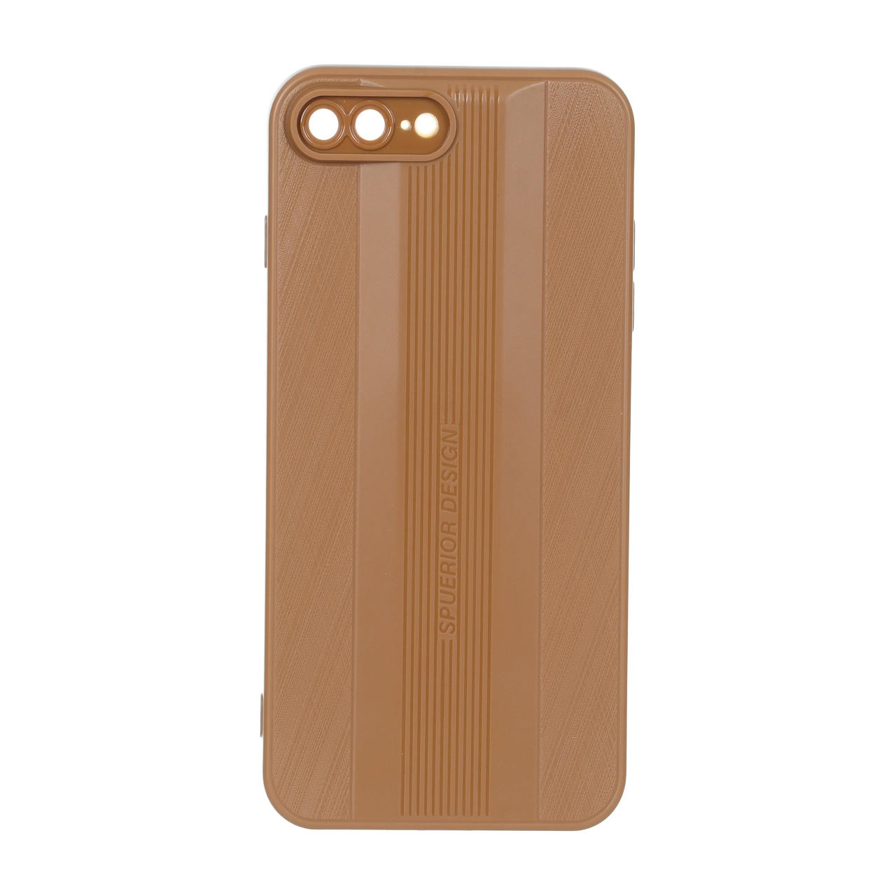 قاب Spuerior Design محافظ لنزدار Apple iPhone 7 Plus / iPhone 8 Plus - عسلی