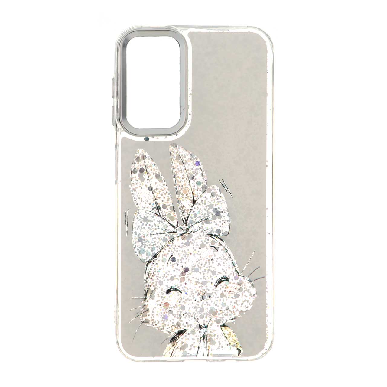 قاب رزینی اکلیلی لنز سیلور Samsung Galaxy A14 - طرح 43