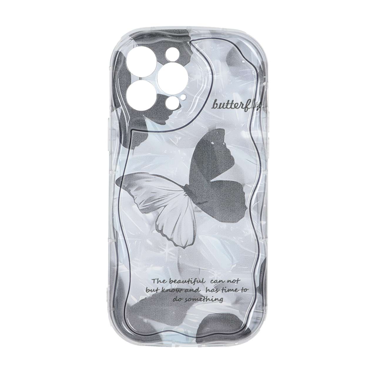 قاب کنگره ای ژله ای Black Design مدل Apple iPhone 13 Pro Max - طرح 50