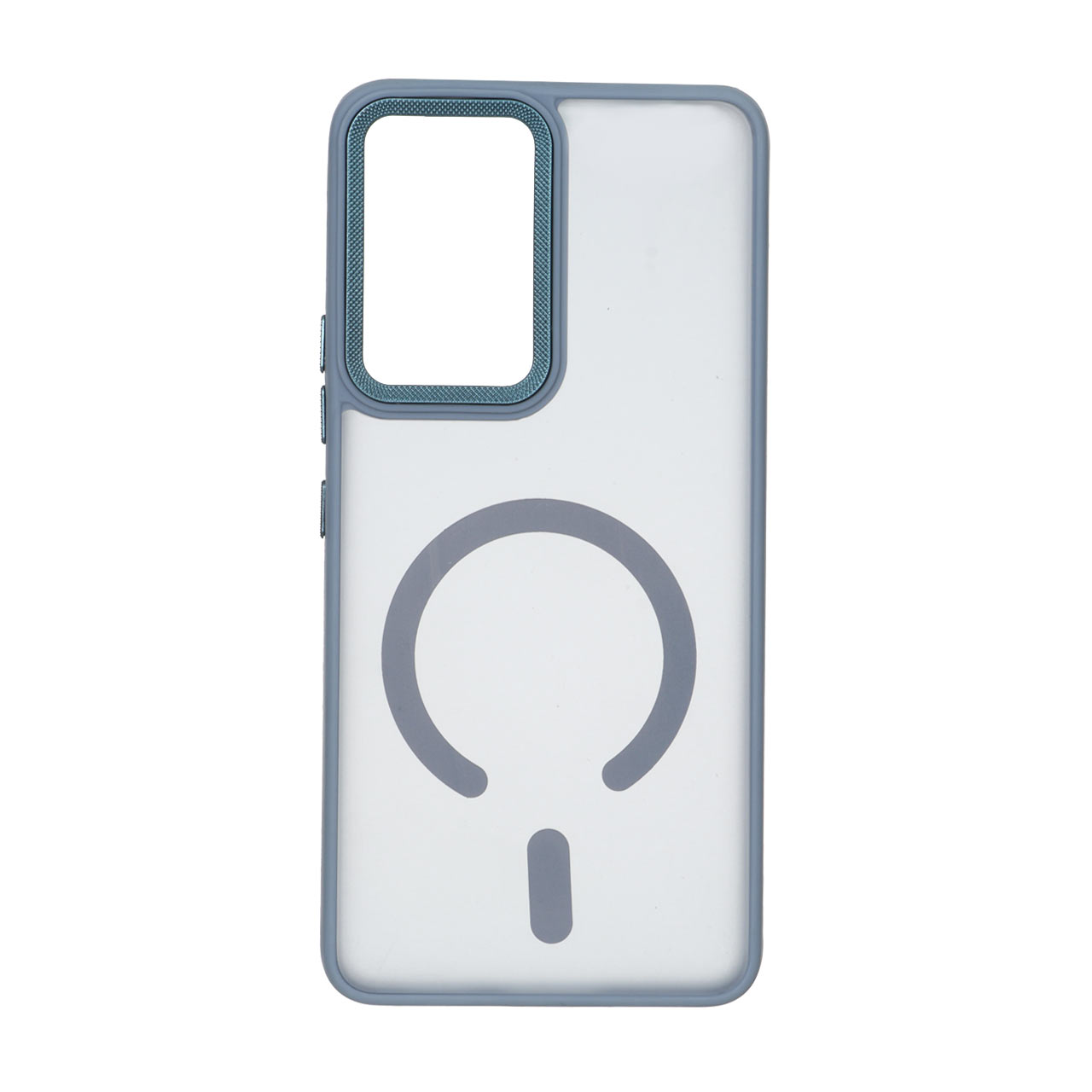 قاب مات لنز کربن طرح مگ سیف دور رنگی Samsung Galaxy A53 - طوسی