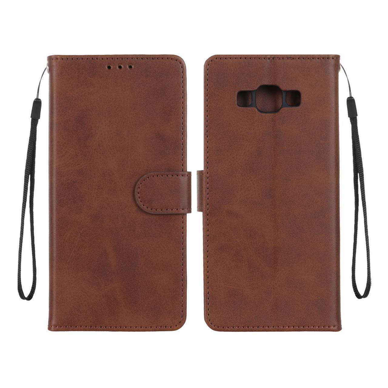 کیف موبایل مگنتی درجه یک MNC مدل Samsung Galaxy A700 / A7 (2015) - قهوه ای