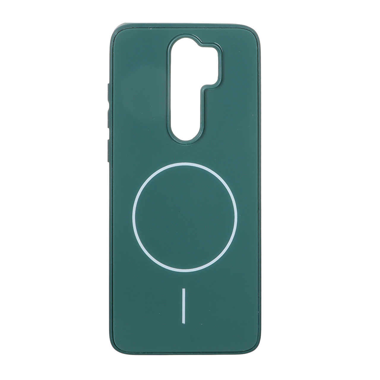 قاب M Pro پشت براق طرح مگ سیف Xiaomi Redmi Note 8 Pro - سبز