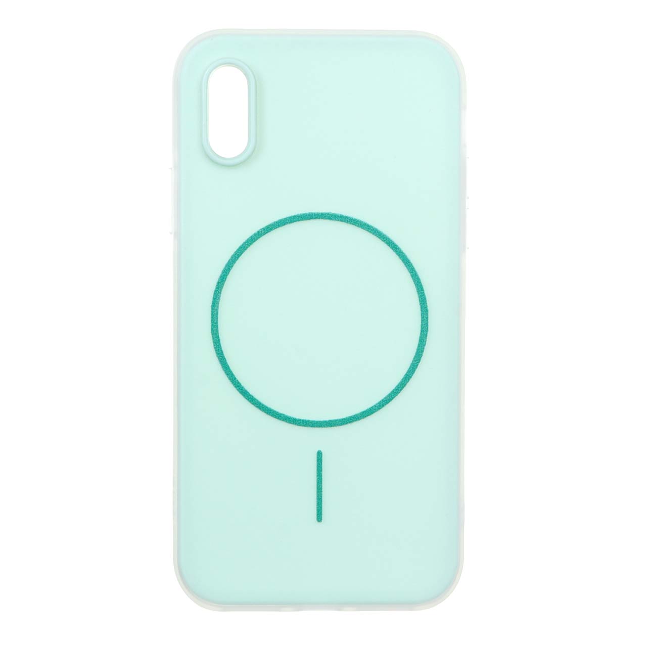 قاب دو تکه طرح مگ سیف مات Apple iPhone X / iPhone XS - سبز