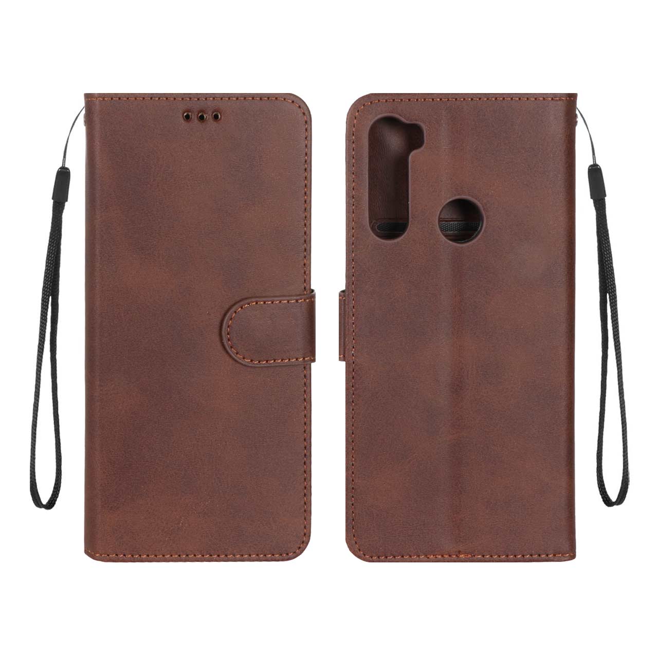 کیف موبایل مگنتی Xiaomi Redmi Note 8T - قهوه ای