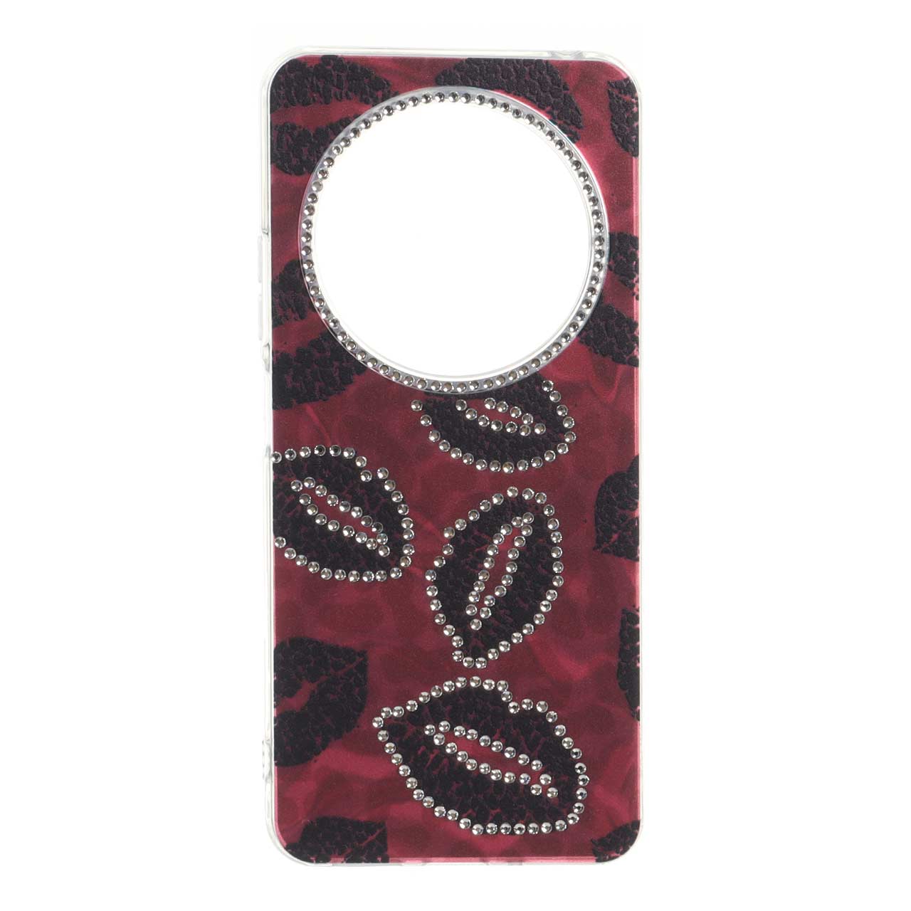 قاب هولوگرامی طرح دار نگینی Xiaomi Redmi 14C / Redmi A4 / Poco C75 - کد 265