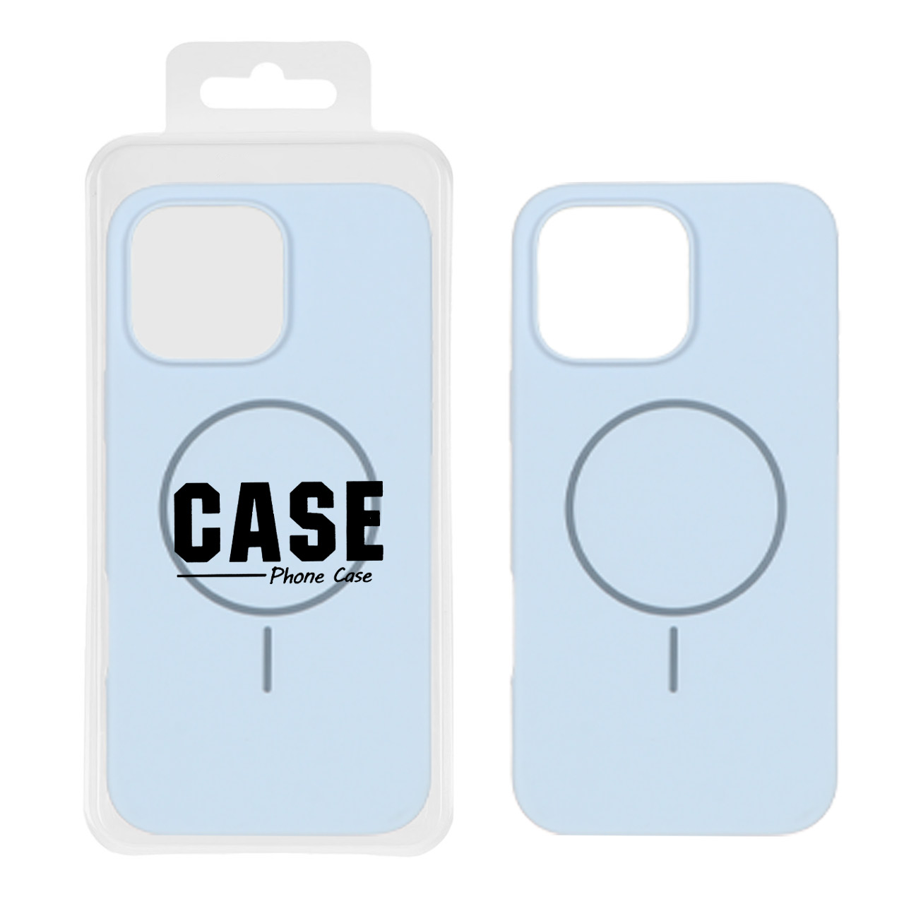 قاب سیلیکونی پاک کنی اورجینال درجه یک Magsafe مدل Apple iPhone 16 Pro Max - آبی آسمانی (پک دار)