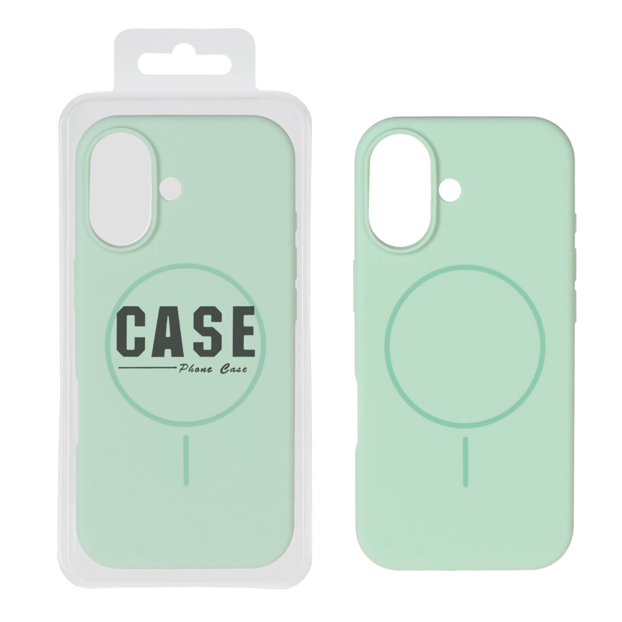 قاب سیلیکونی پاک کنی اورجینال درجه یک Magsafe مدل Apple iPhone 17 - سبز روشن (پک دار)