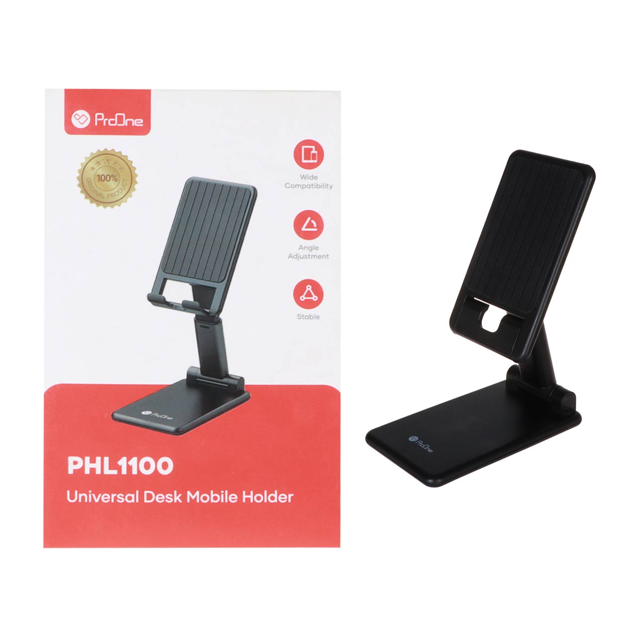 هولدر رومیزی گوشی موبایل ProOne مدل PHL1100 - مشکی