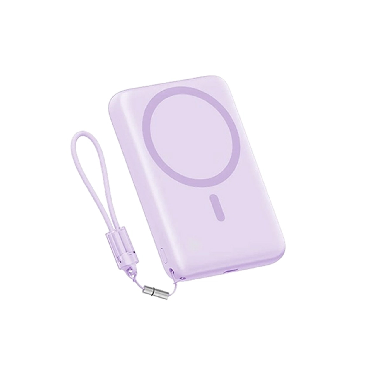 پاوربانک فست شارژ QCY 10000mAh مدل PBW10A 22.5W - بنفش (گارانتی 18 ماهه شرکتی)