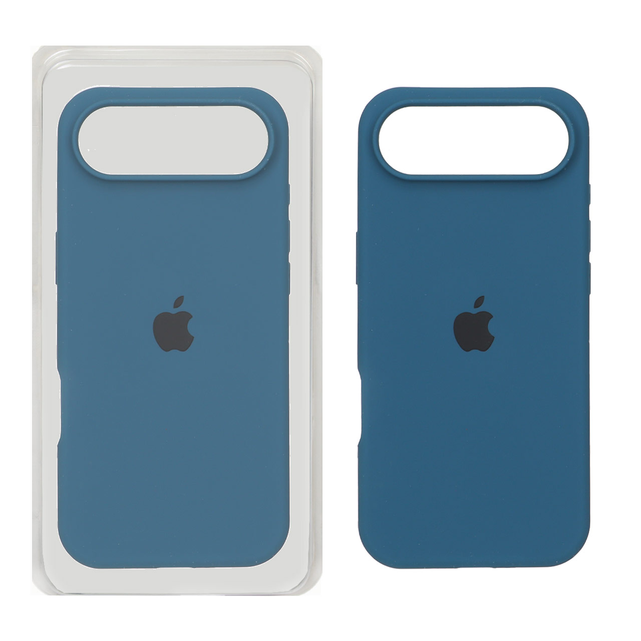 قاب سیلیکونی پاک کنی اورجینال Apple iPhone 17 Air - سبز کله غازی (پک اصلی)