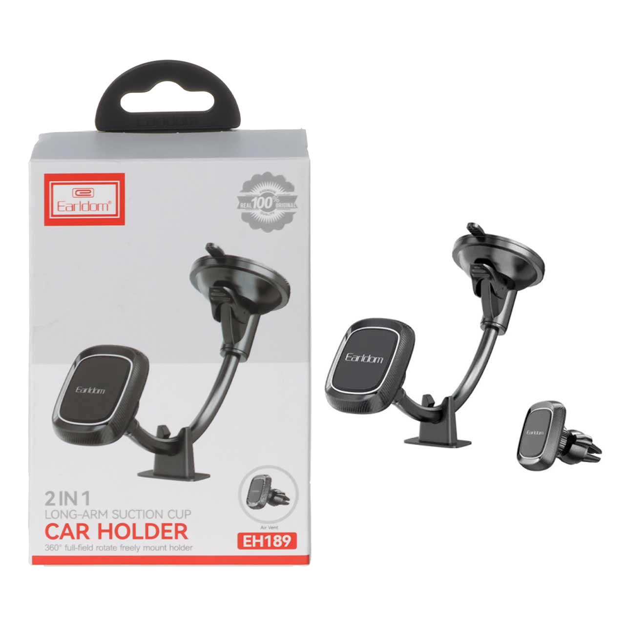 هولدر گوشی موبایل مگنتی Earldom مدل EH189 - مشکی