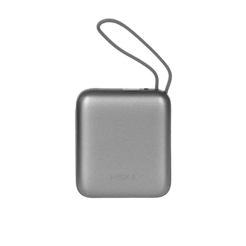 پاوربانک (PD و فست شارژ) Hiska 10000mAh مدل HP-131PD 22.5W - خاکستری