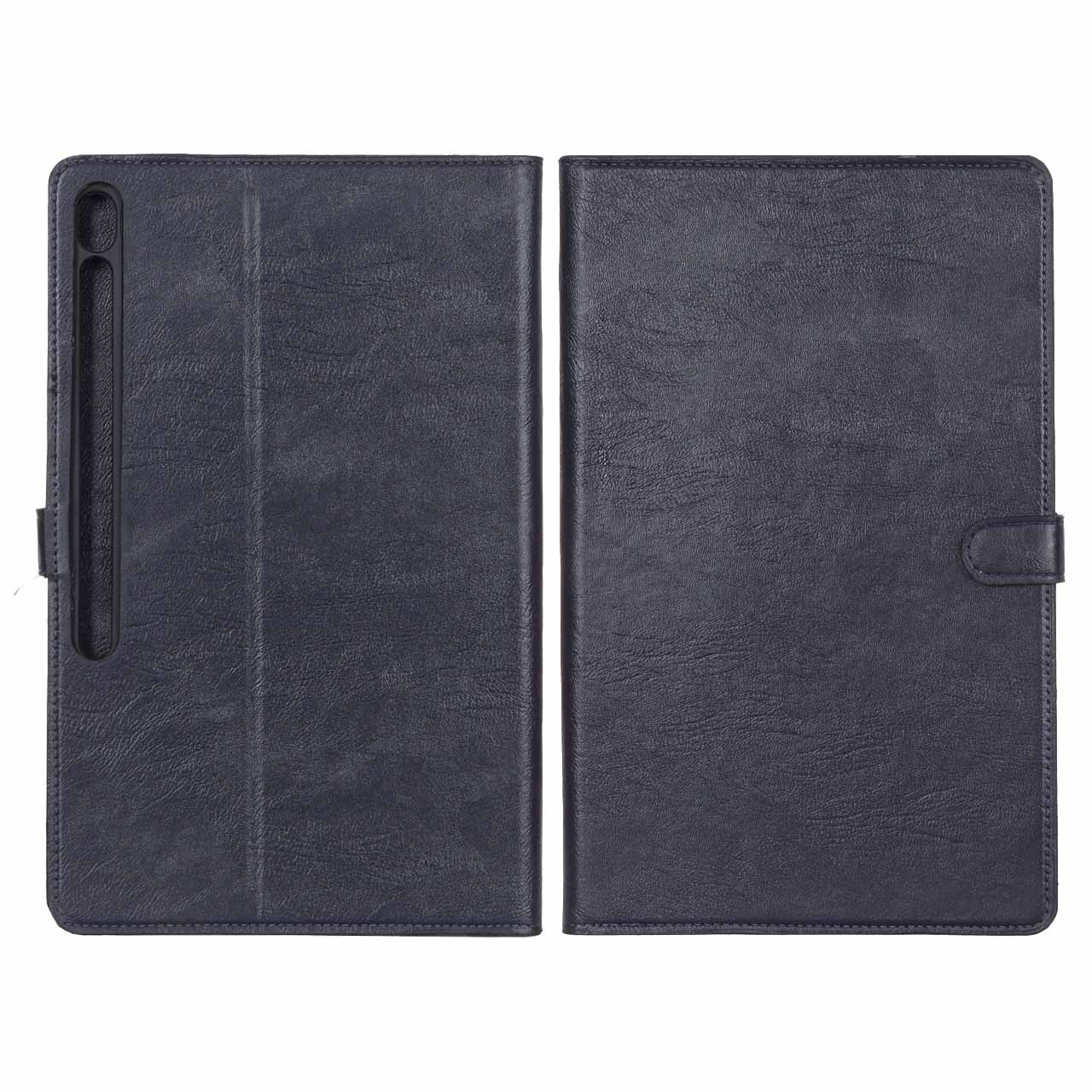 کیف تبلت ساده Samsung Galaxy Tab S10 FE Plus 13.1 / X620 / X626B - سرمه ای