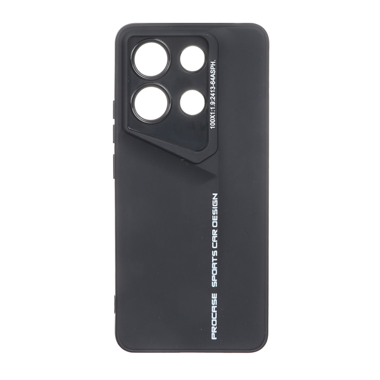 قاب ژله ای Sports Car Design مدل Xiaomi Redmi Note 13 4G - مشکی