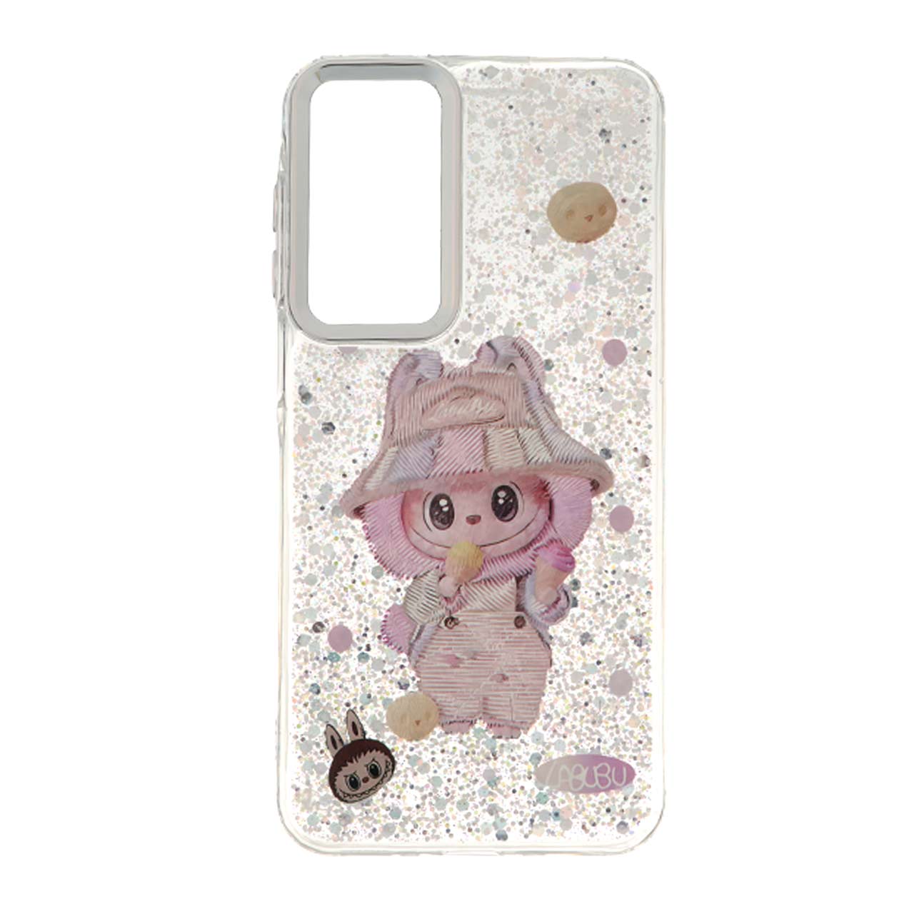 قاب رزینی اکلیلی لنز سیلور Samsung Galaxy A16 - طرح 20