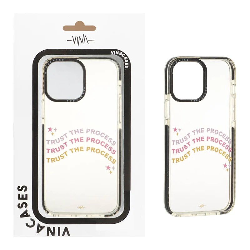 قاب اورجینال Vina شفاف طرح دار Apple iPhone 13 Pro Max - کد 399 (پک دار)