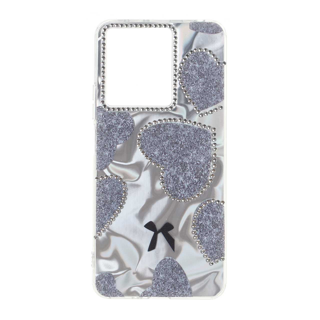 قاب هولوگرامی طرح دار نگینی Xiaomi Redmi Note 13 4G - کد 241