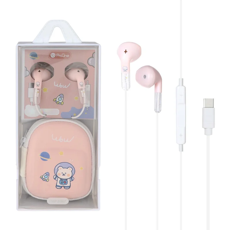 هندزفری باسیم ProOne مدل PHF3917 - صورتی