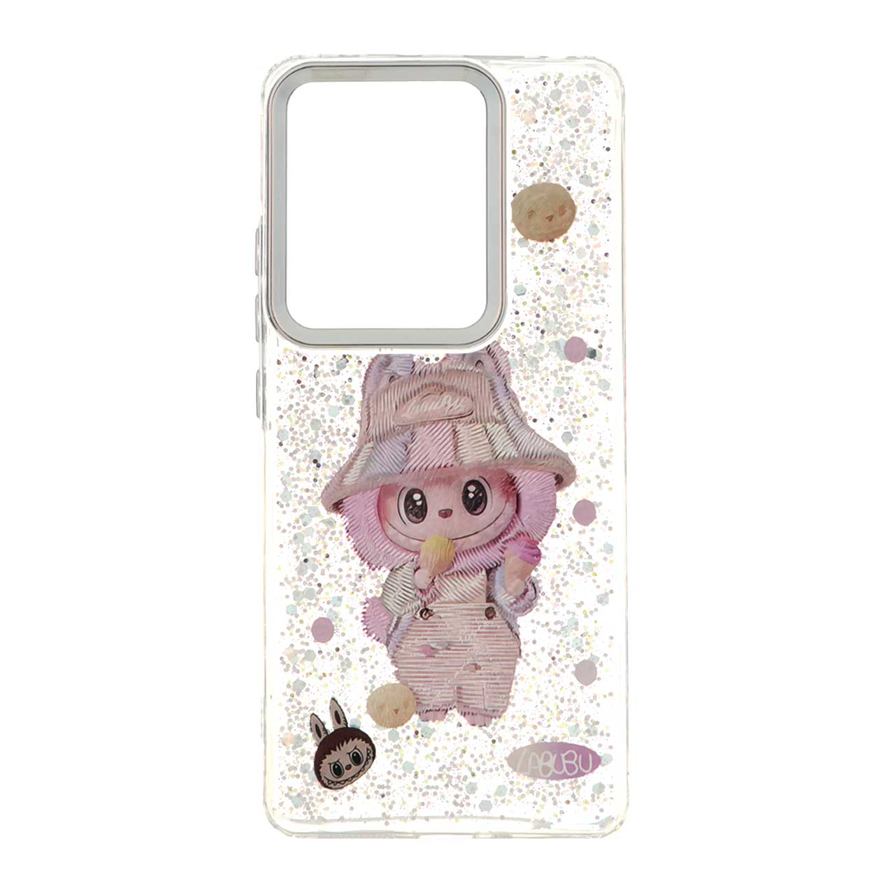 قاب رزینی اکلیلی لنز سیلور Xiaomi Redmi Note 14S / Note 13 Pro 4G / Poco M6 Pro 4G - طرح 82