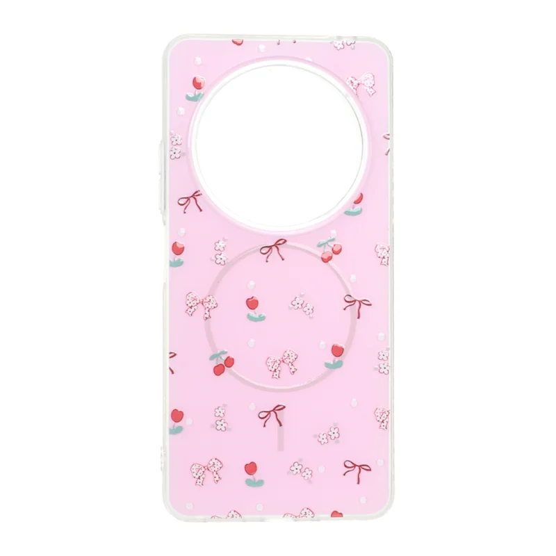 قاب پشت سخت دور ژله ای طرح مگ سیف برجسته Xiaomi Redmi 14C / Redmi A4 / Poco C75 - کد 58