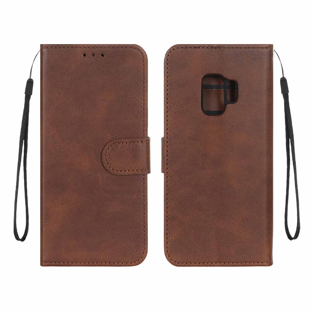 کیف موبایل مگنتی درجه یک MNC مدل Samsung Galaxy S9 - قهوه ای