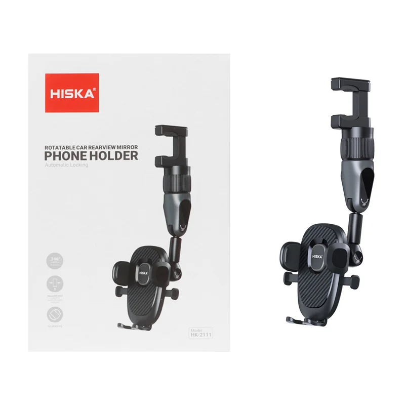 هولدر گوشی موبایل پایه دار HISKA مدل HK-2111 - مشکی