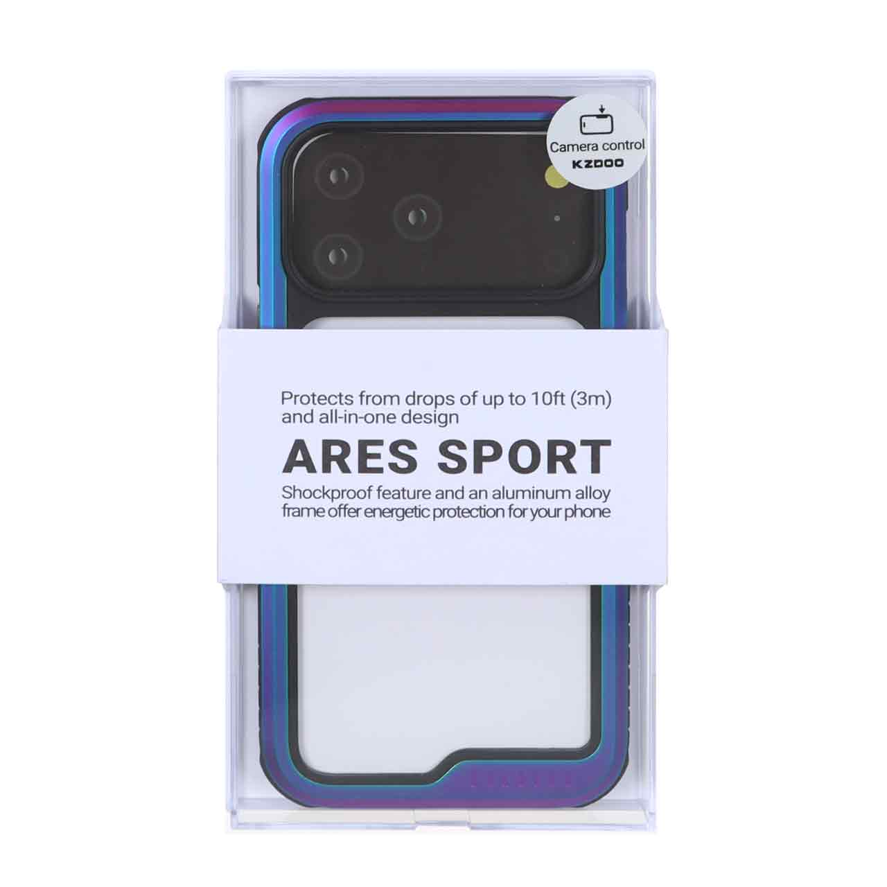 قاب Original KZDoo Ares Sport مدل Apple iPhone 17 Pro Max - هفت رنگ (پک دار) - NTC