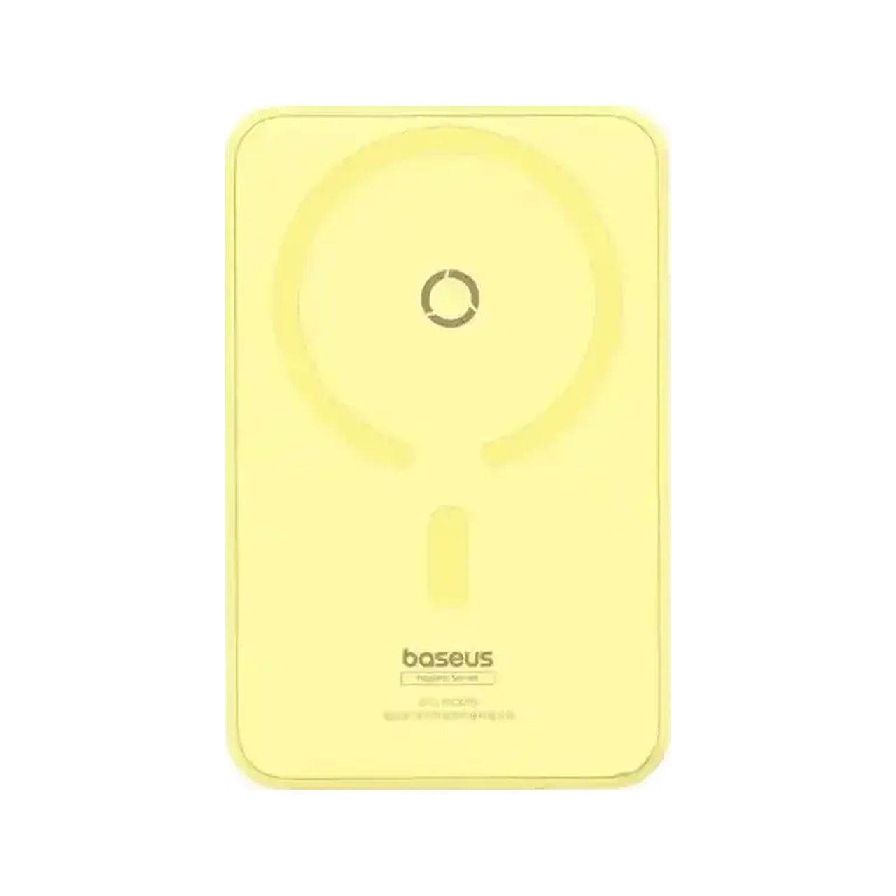 پاوربانک (PD و فست شارژ) Baseus 20W 5000mAh مدل MagPro Magnetic Bracket PPCXZ05 - زرد (گارانتی آونگ)
