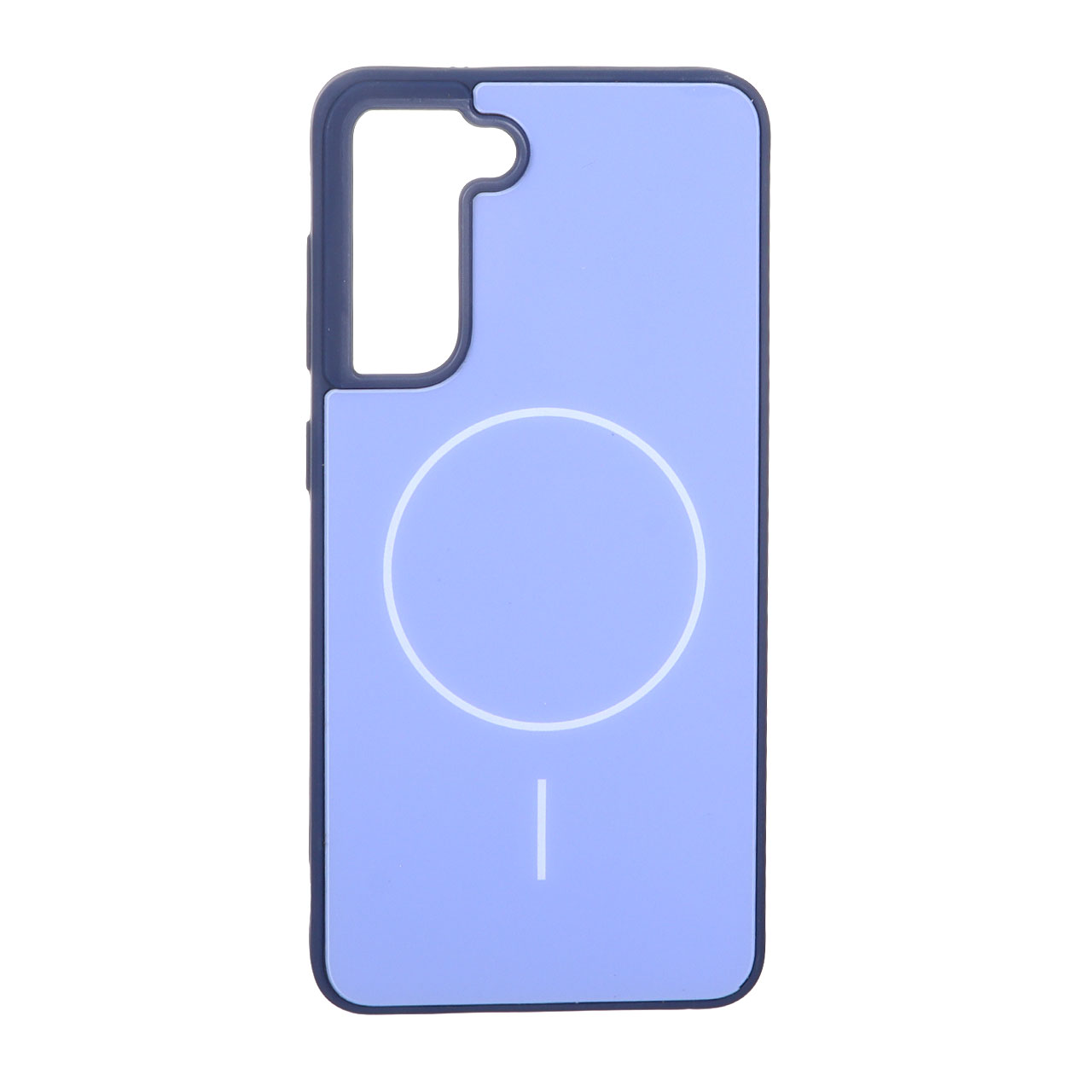 قاب M Pro پشت براق طرح مگ سیف Samsung Galaxy S21 FE - بنفش روشن