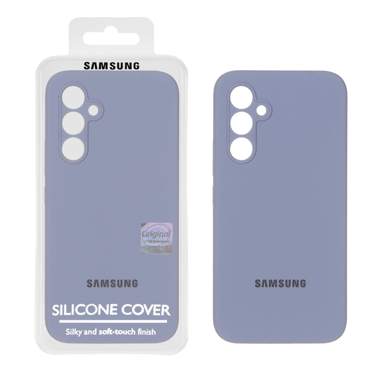 قاب سیلیکونی پاک کنی اورجینال Master Quality مدل Samsung Galaxy A54 - فیلی (پک دار)