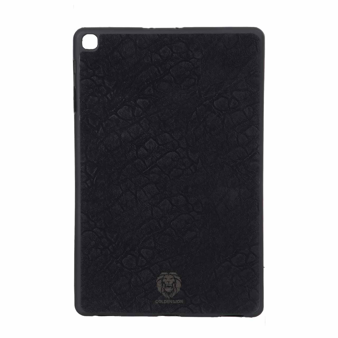 قاب تبلت چرمی Golden Lion مدل Samsung Galaxy TAB A10 (2019) / T510 / T515 - مشکی