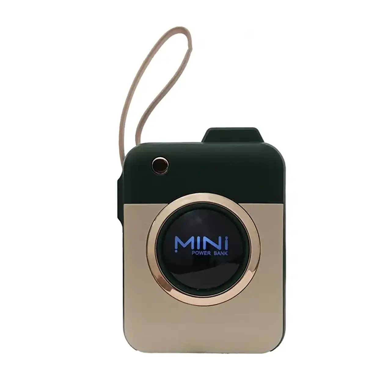 پاوربانک PD و فست شارژ BUKU 22.5W 10000mAh مدل MG-G169 به همراه کابل شارژ متصل Type-C - کرم سبز - MMS (گارانتی شش ماهه YA)