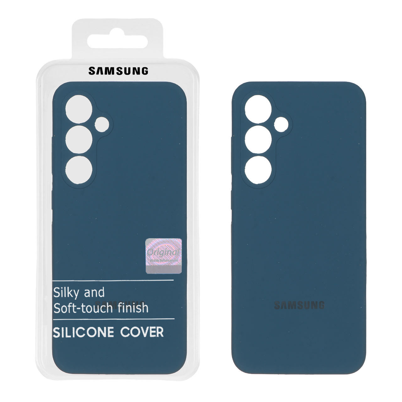 قاب سیلیکونی پاک کنی اورجینال Master Quality مدل  Samsung Galaxy S24 FE - کله غازی (پک دار)