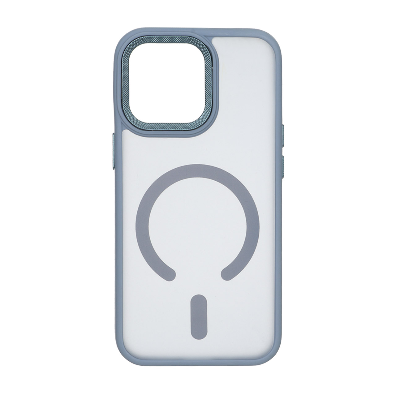 قاب مات لنز کربن طرح مگ سیف دور رنگی Apple iPhone 13 Pro - طوسی