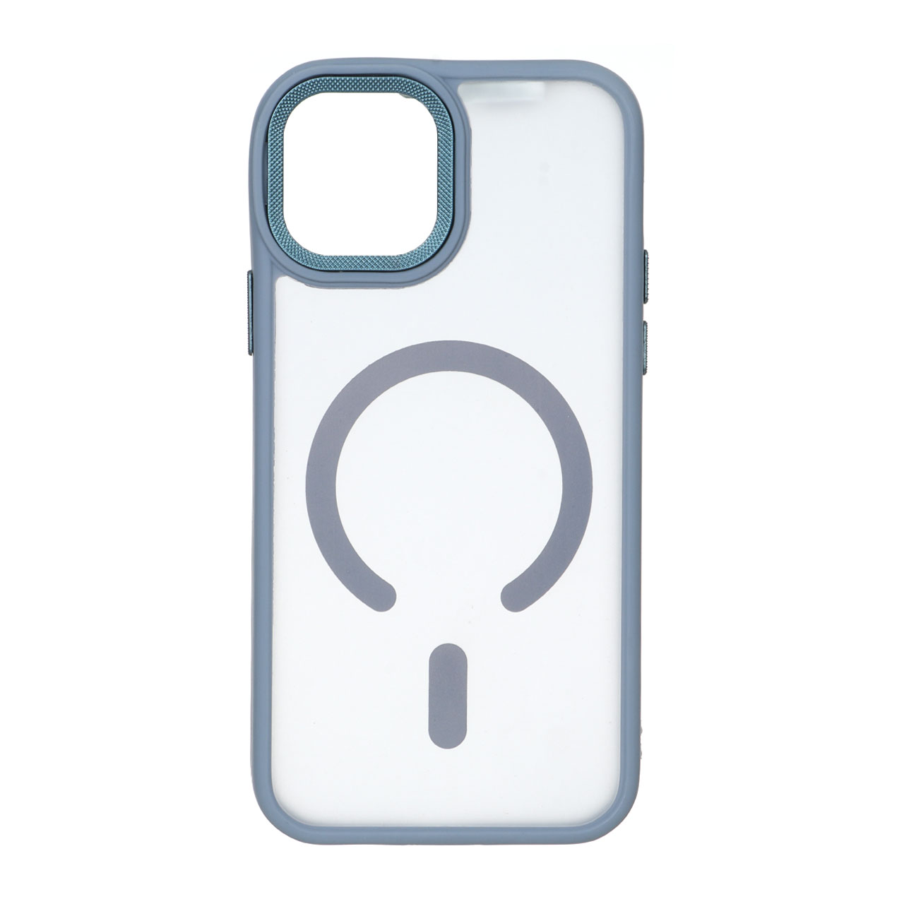 قاب مات لنز کربن طرح مگ سیف دور رنگی Apple iPhone 12 Pro / iPhone 12 - طوسی