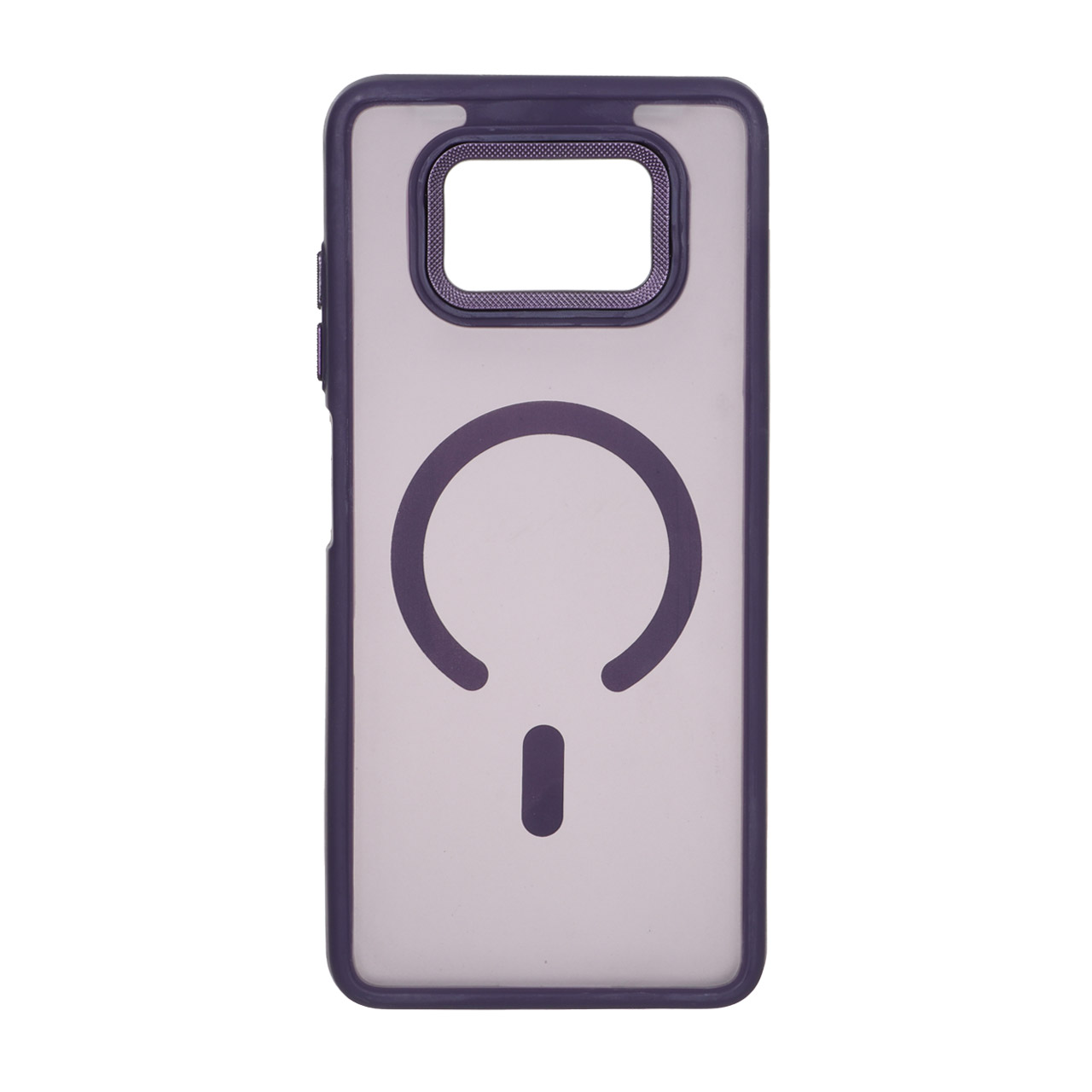 قاب مات لنز کربن طرح مگ سیف دور رنگی Xiaomi Poco X3 / Poco X3 Pro / Poco X3 NFC - بنفش