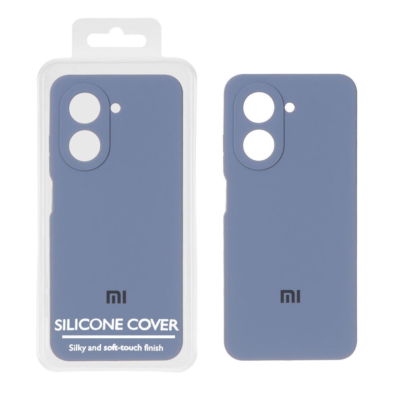 قاب سیلیکونی پاک کنی اورجینال Master Quality مدل Xiaomi Redmi A5 / Poco C71 - فیلی (پک دار)