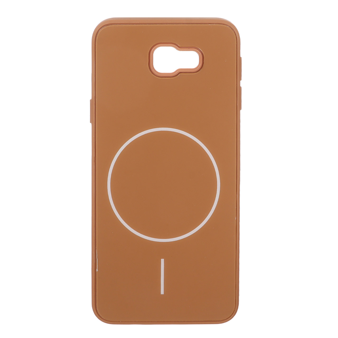 قاب M Pro پشت براق طرح مگ سیف Samsung Galaxy J5 Prime / J571 - قهوه ای