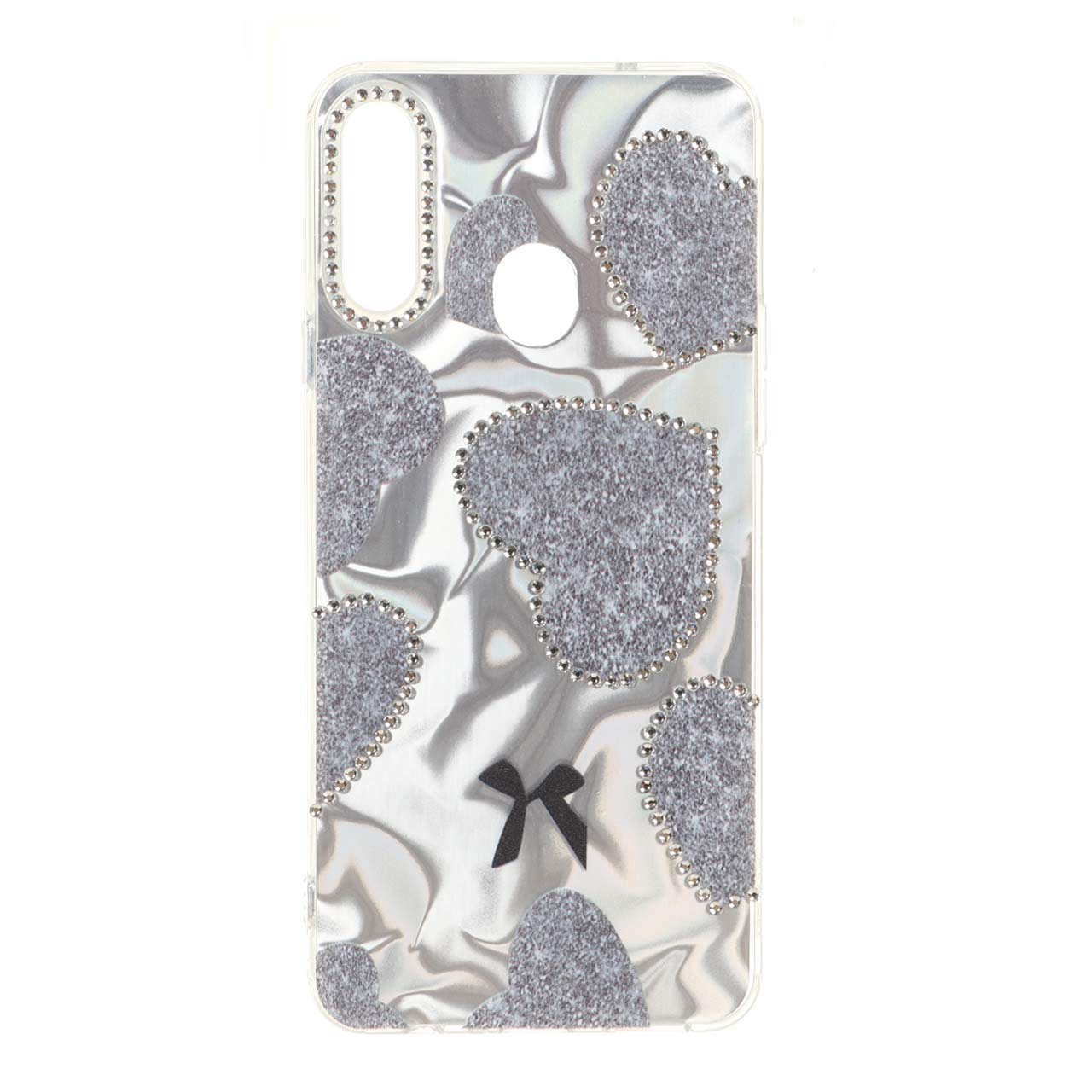 قاب هولوگرامی طرح دار نگینی Samsung Galaxy A20s - کد 106