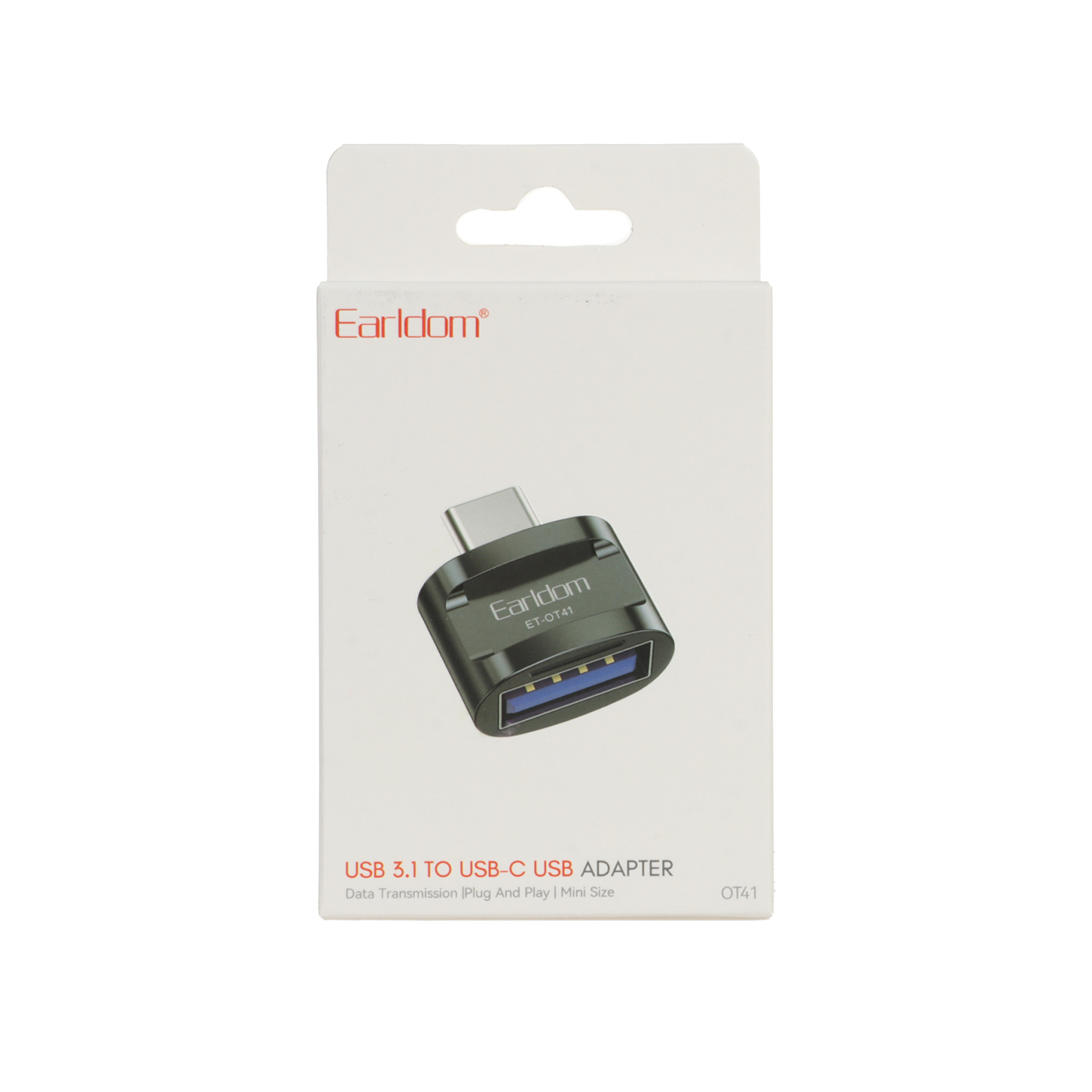 تبدیل Earldom USB OTG Type-C مدل ET-OT41 پک دار-مشکی