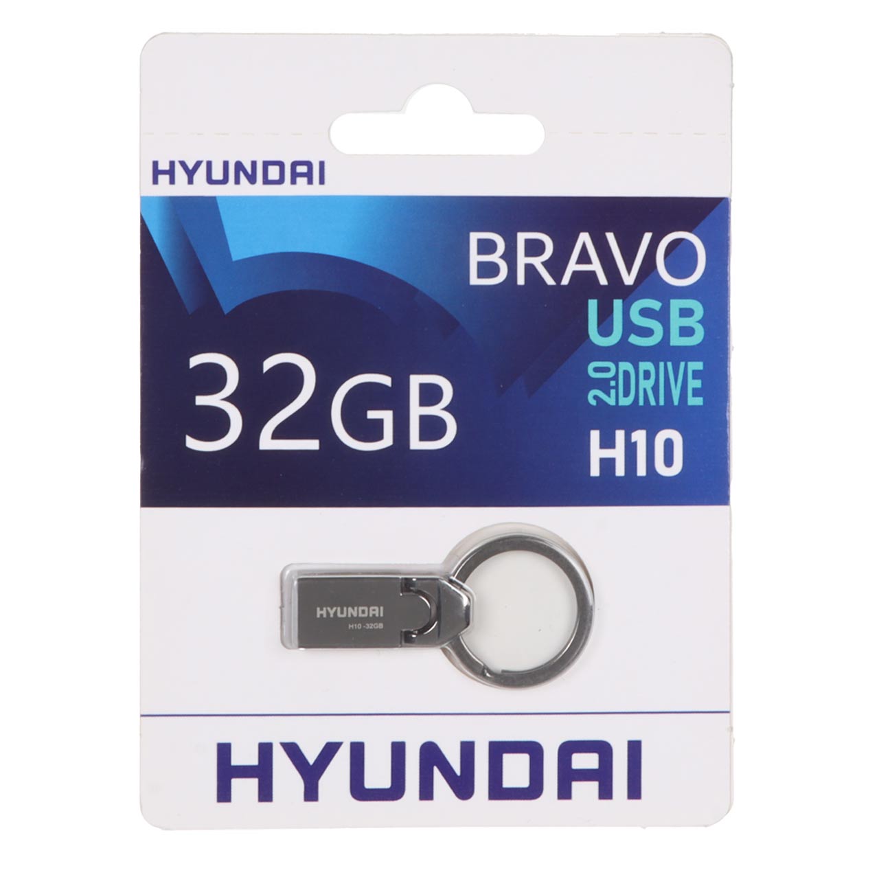Hyundai Bravo H10 USB 2.0 Flash Memory - 32GB (گارانتی IPM)