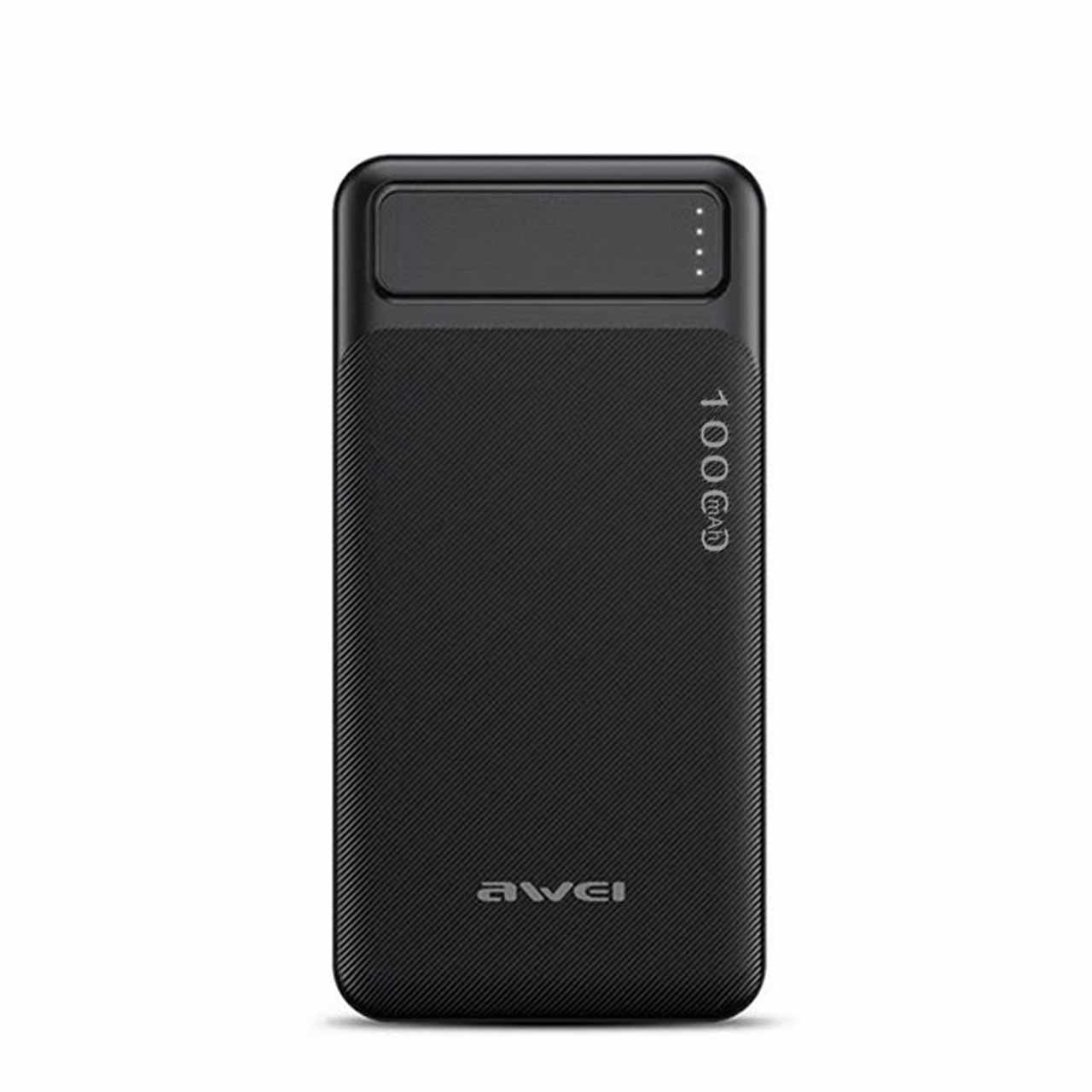 پاوربانک Awei 10000mAh مدل P5K 10W - مشکی - RYL