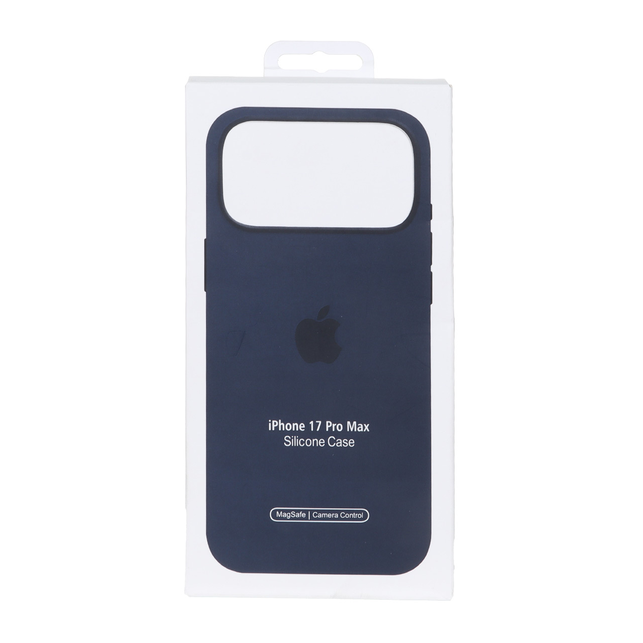 قاب اورجینال درجه یک Silicone Case پاک کنی Magsafe آی سی دار Apple iPhone 17 Pro Max - سرمه ای (پک دار)