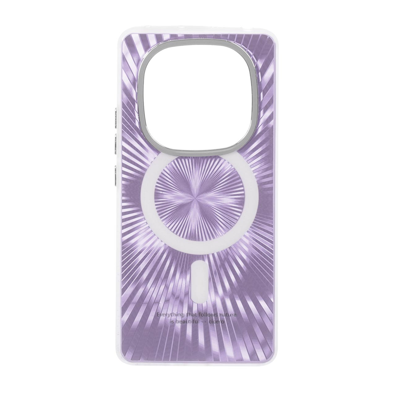 قاب Succinct الحمبرا طرح مگ سیف Xiaomi Redmi Note 14 Pro 4G - بنفش