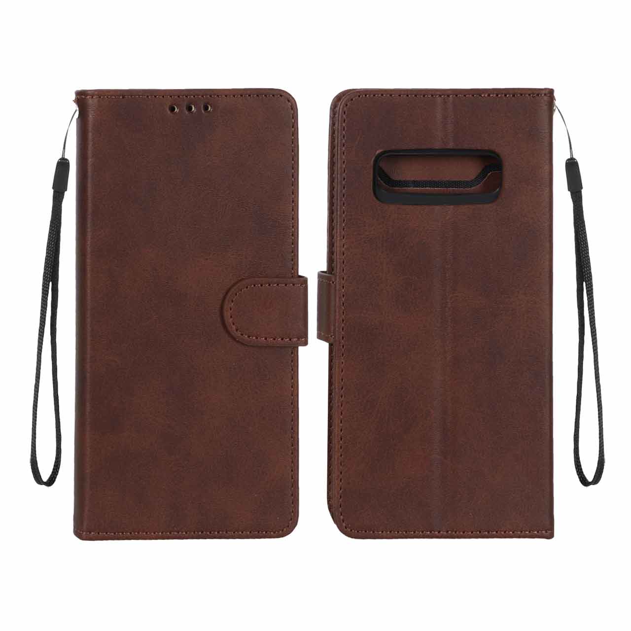 کیف موبایل مگنتی درجه یک MNC مدل Samsung Galaxy S10 - قهوه ای