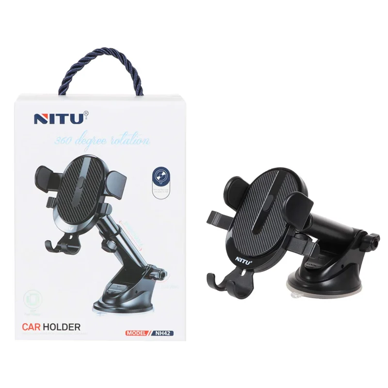 هولدر گوشی موبایل پایه دار NITU مدل NH42 - مشکی