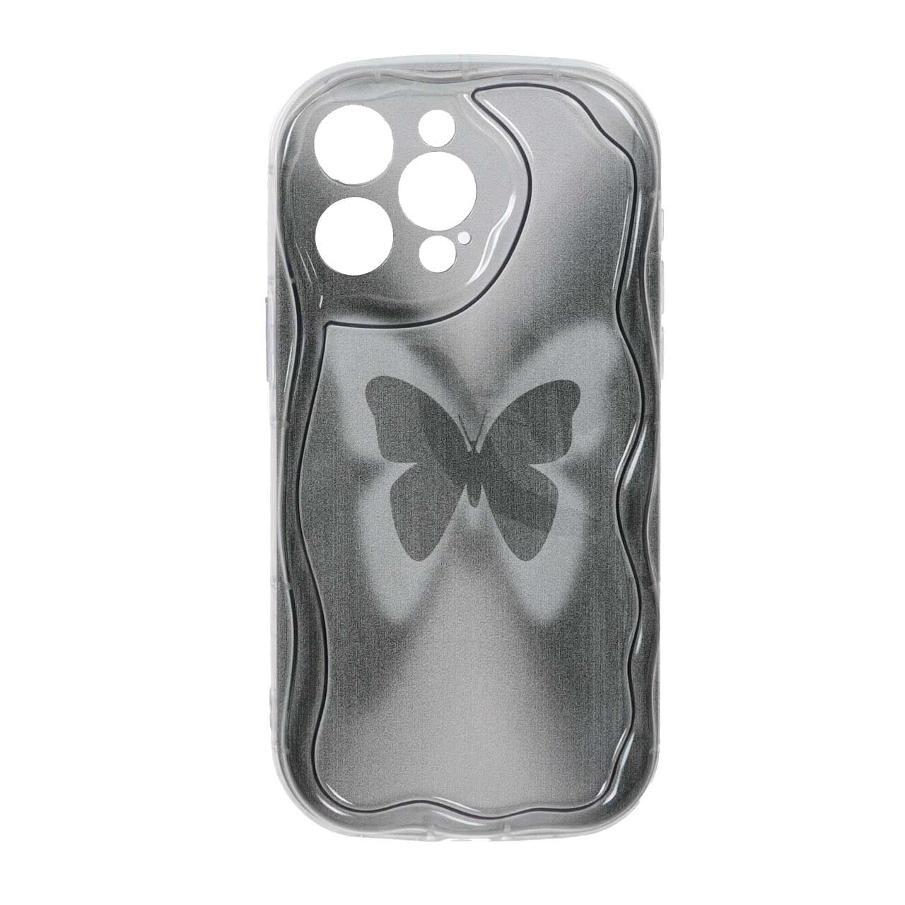 قاب کنگره ای ژله ای Black Design مدل Apple iPhone 15 Pro Max - طرح 26