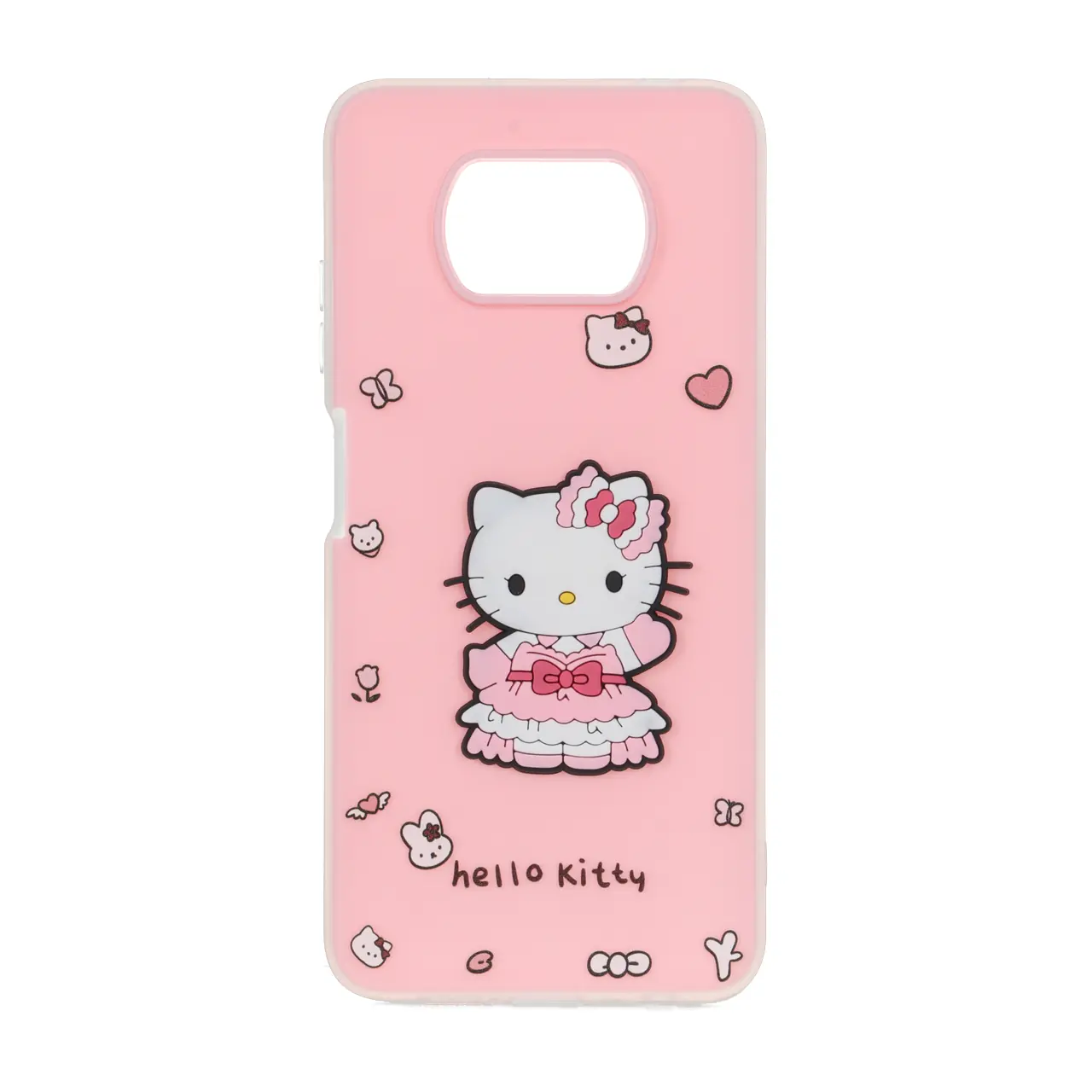 قاب دو لایه مات عروسک برجسته Xiaomi Poco X3 / Poco X3 Pro / Poco X3 NFC - صورتی