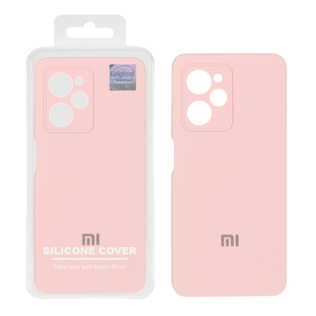 قاب سیلیکونی پاک کنی اورجینال Master Quality مدل Xiaomi Poco X5 Pro 5G - صورتی چرک (پک دار)