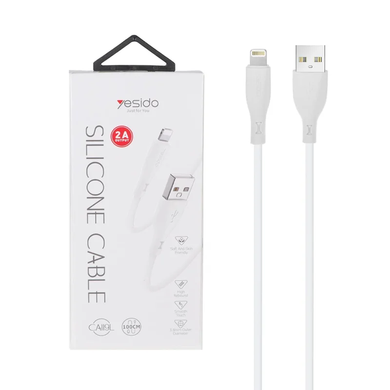 کابل شارژ آیفون Yesido مدل CA119L - سفید